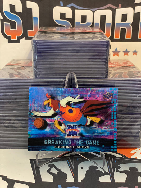 2021 Upper Deck Space Jam (3D Breaking the Game) Foghorn Leghorn #3D-4