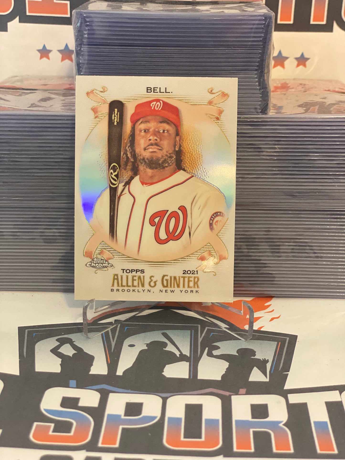 2021 Topps Allen & Ginter Chrome (Refractor) Josh Bell #5