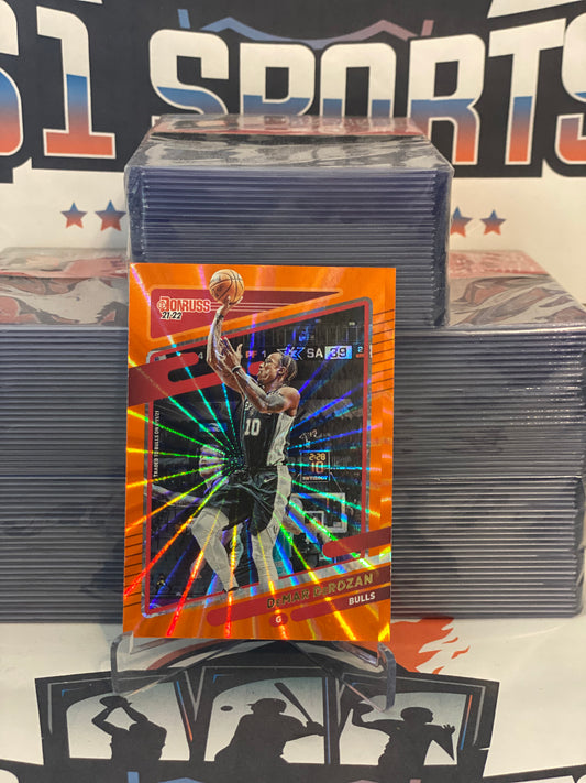 2021 Donruss (Orange Laser) DeMar DeRozan #21