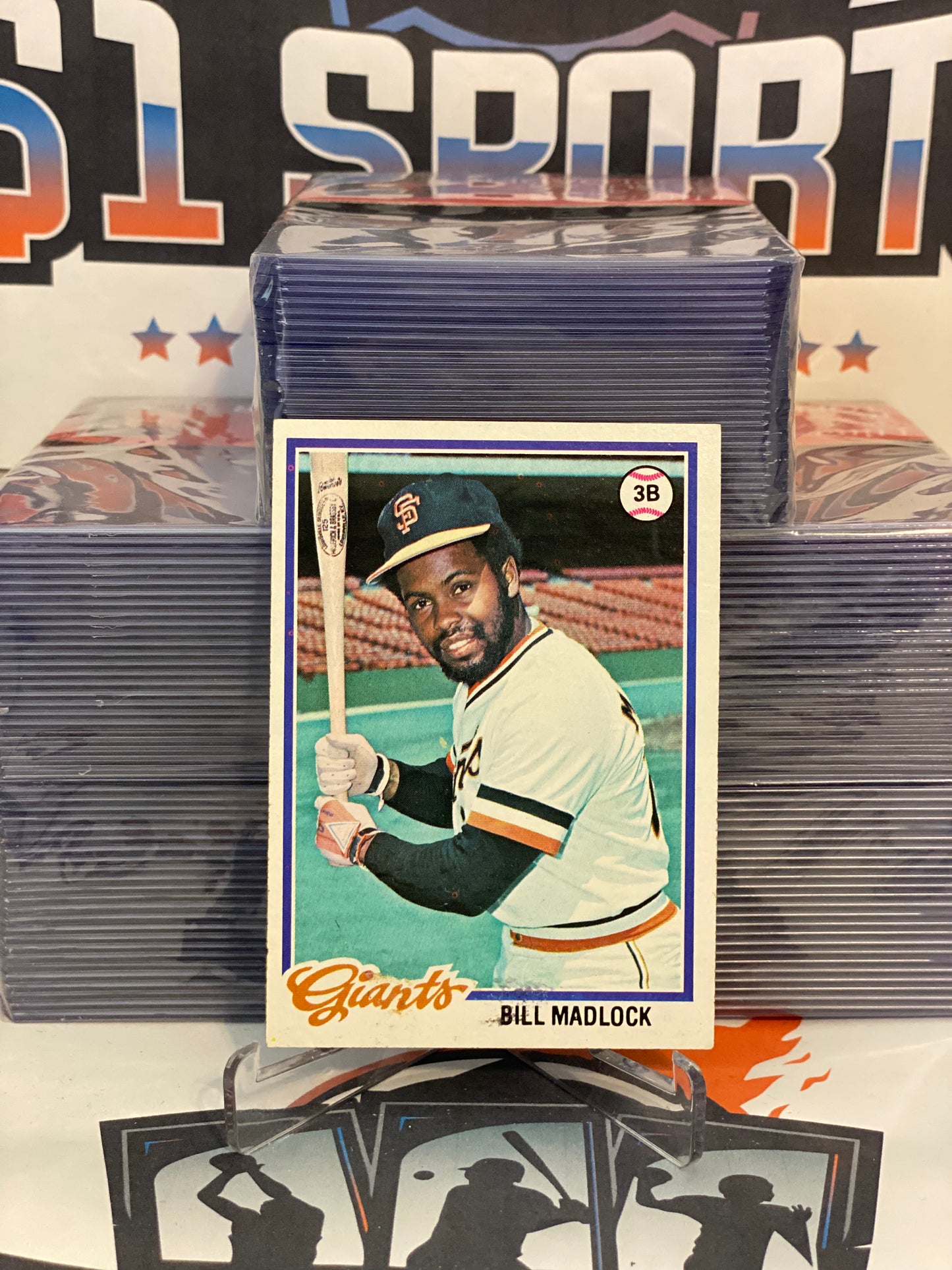 1978 Topps Bill Madlock #410