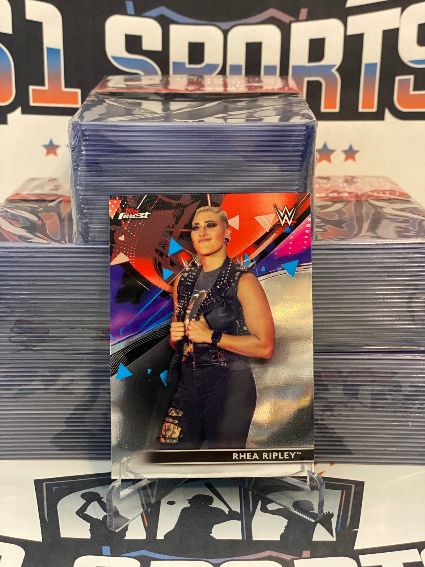 2021 Topps Finest Rhea Ripley #32
