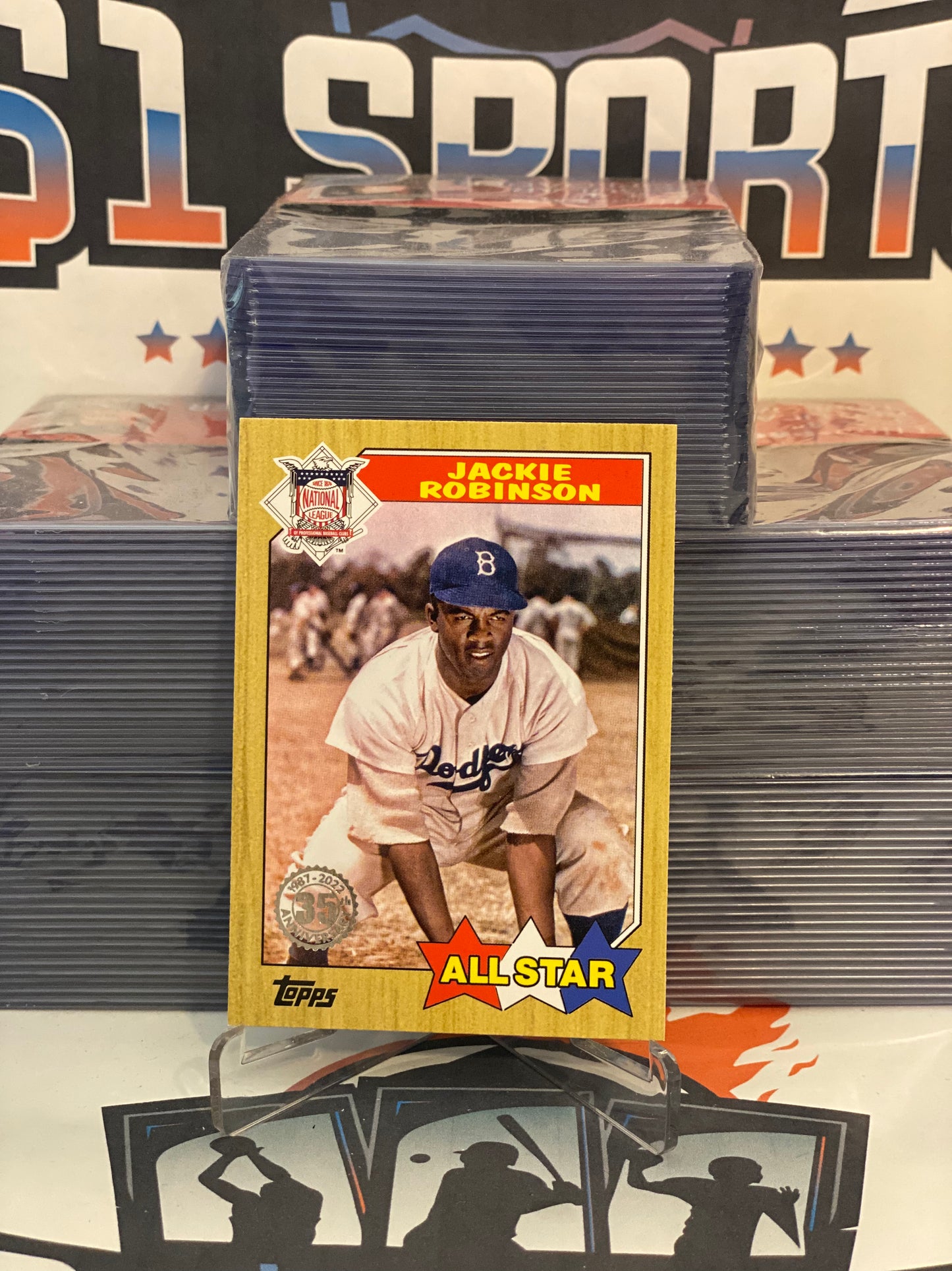 2022 Topps (1987 All-Star Redux) Jackie Robinson #87AS-50