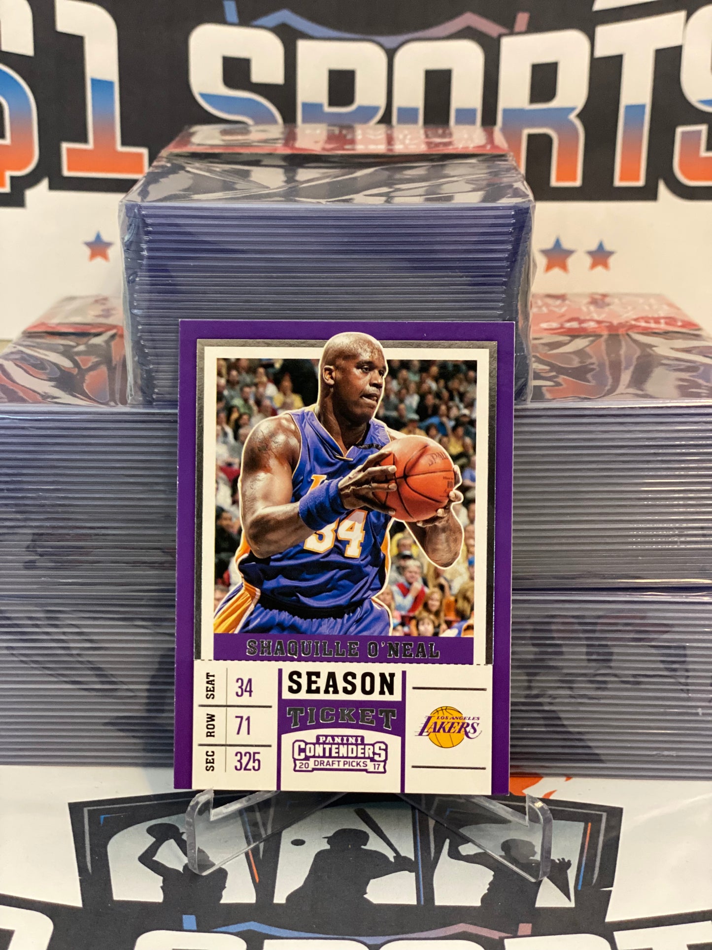 2017 Panini Contenders Draft Picks (Season Ticket) Shaquille O'Neal #N45