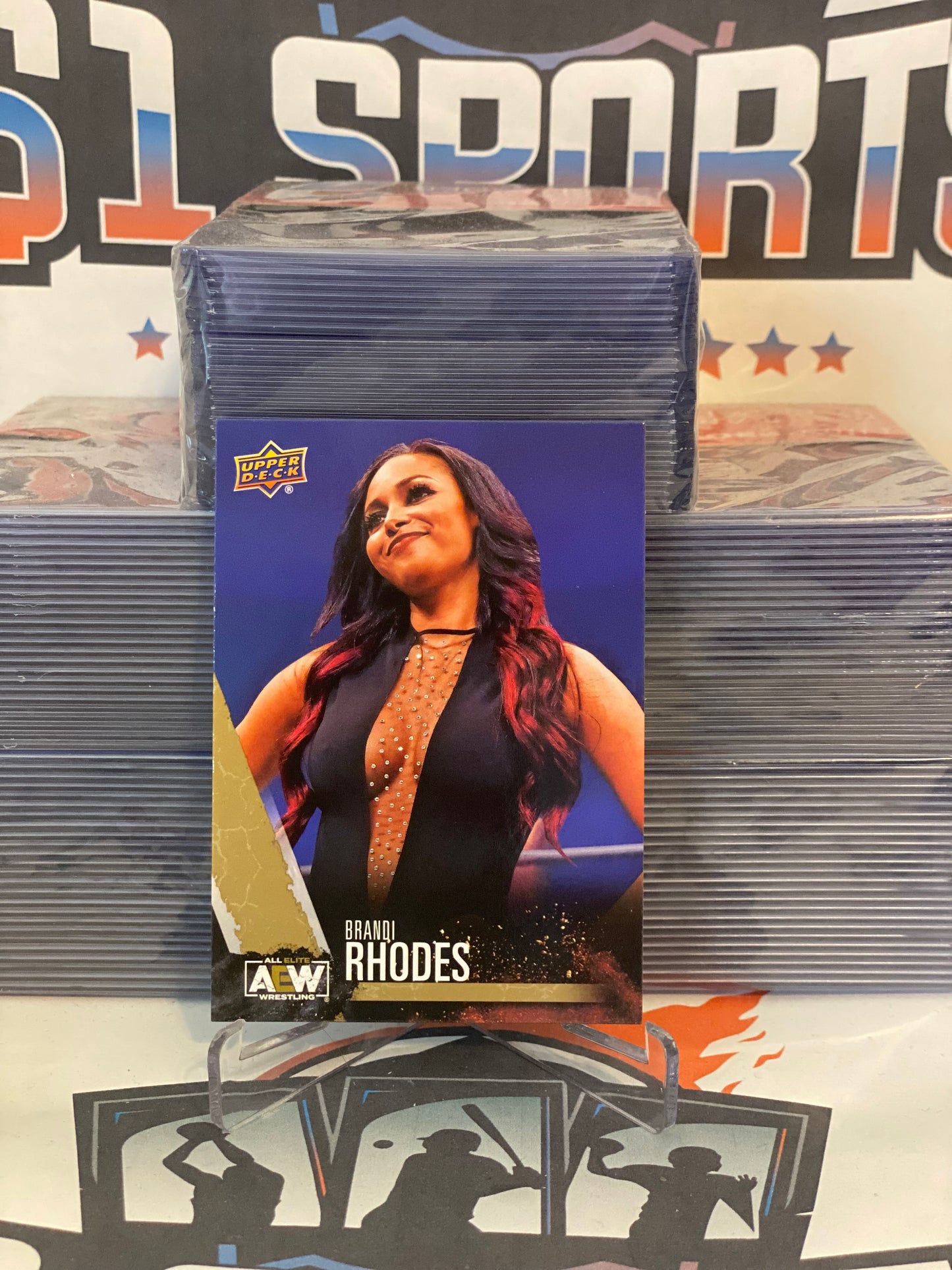 2021 Upper Deck AEW (Gold) Brandi Rhodes #53