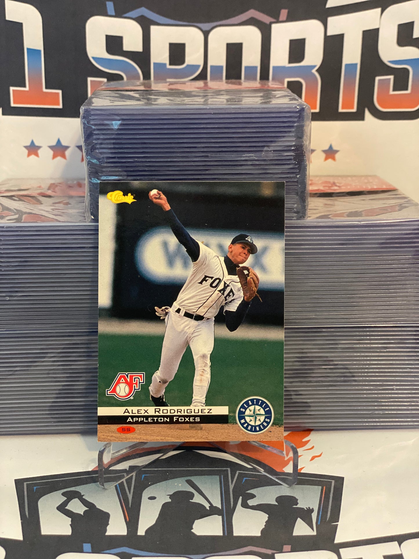 1994 Classic (Promotional Card) Alex Rodriguez Rookie #CB1