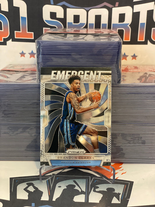 2019 Panini Prizm (Emergent) Brandon Clarke Rookie #28