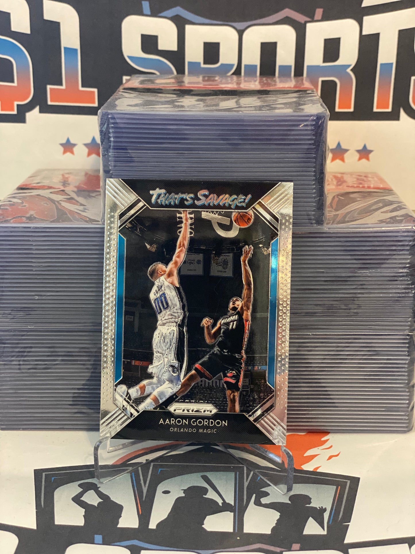 2018 Panini Prizm (That's Savage!) Aaron Gordon #9