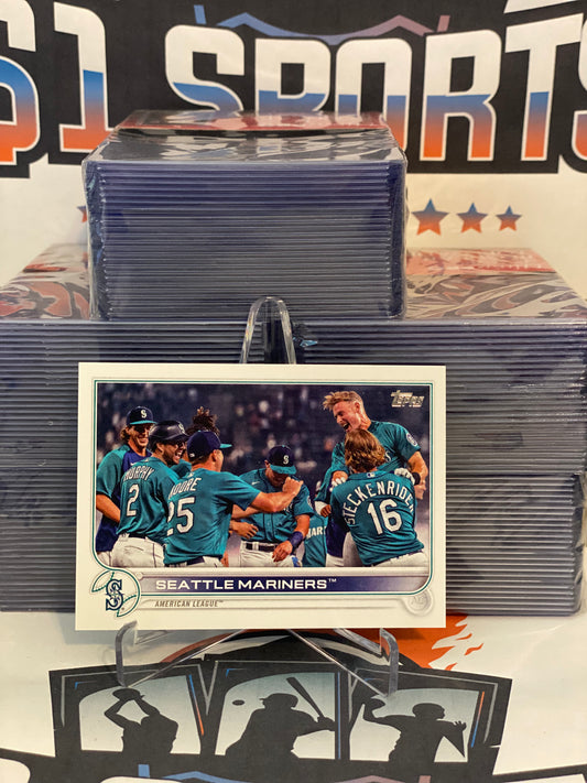 2022 Topps (Seattle Mariners Team Card) Julio Rodriguez #489