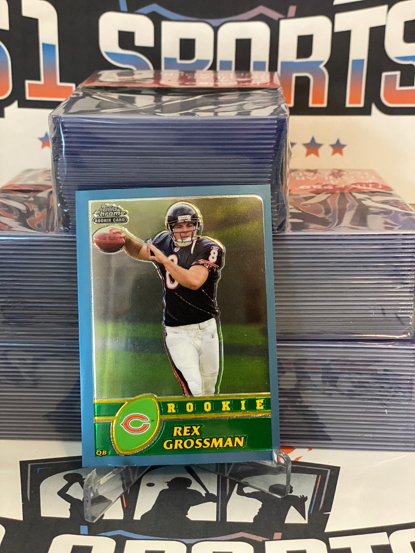 2003 Topps Chrome Rex Grossman Rookie #225