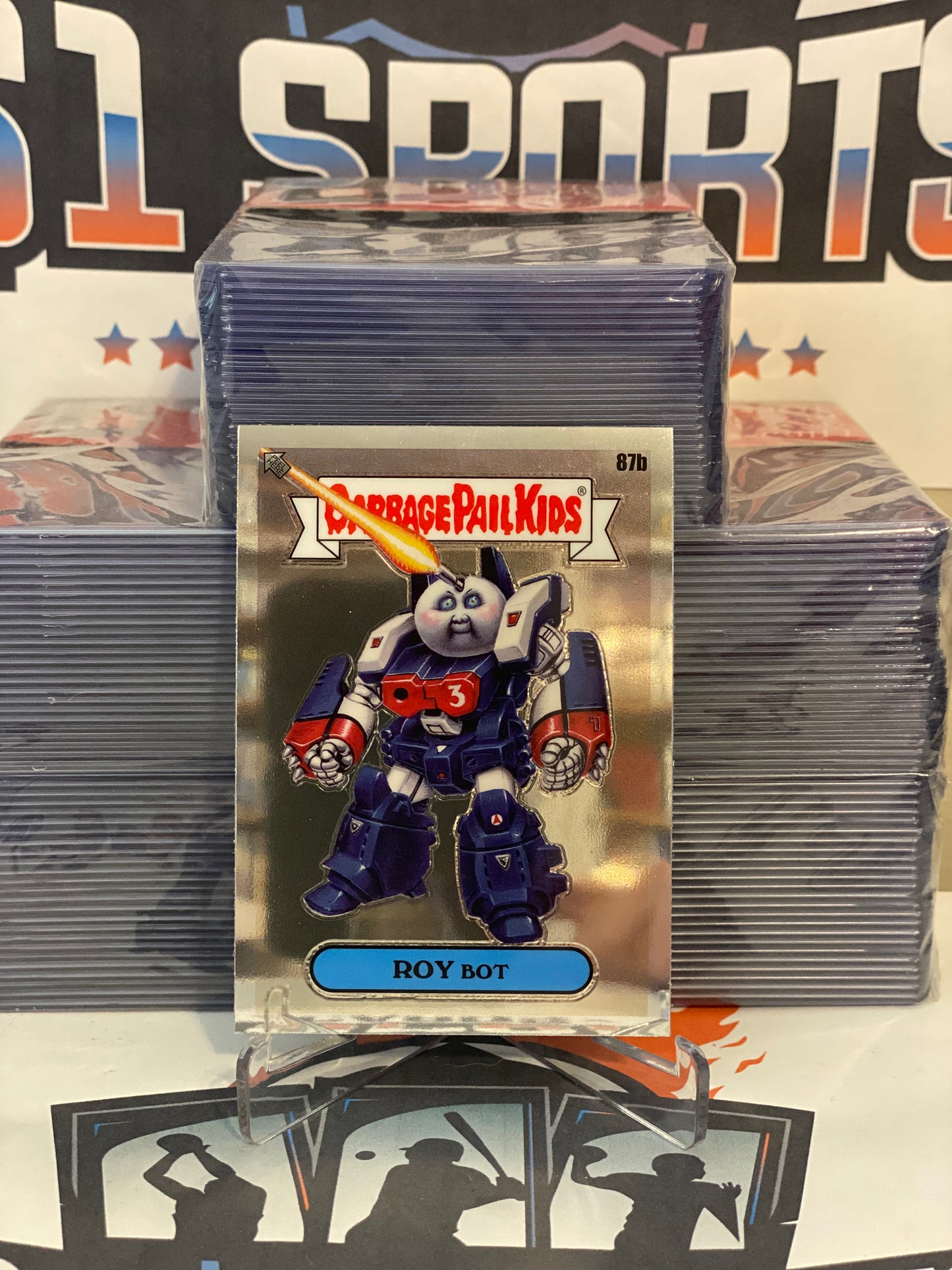 2020 Topps Garbage Pail Kids Chrome Series 3 Roy Bot #87b