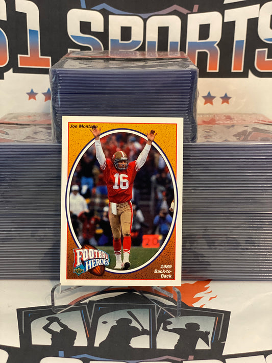 1991 Upper Deck (Football Heroes) Joe Montana #7