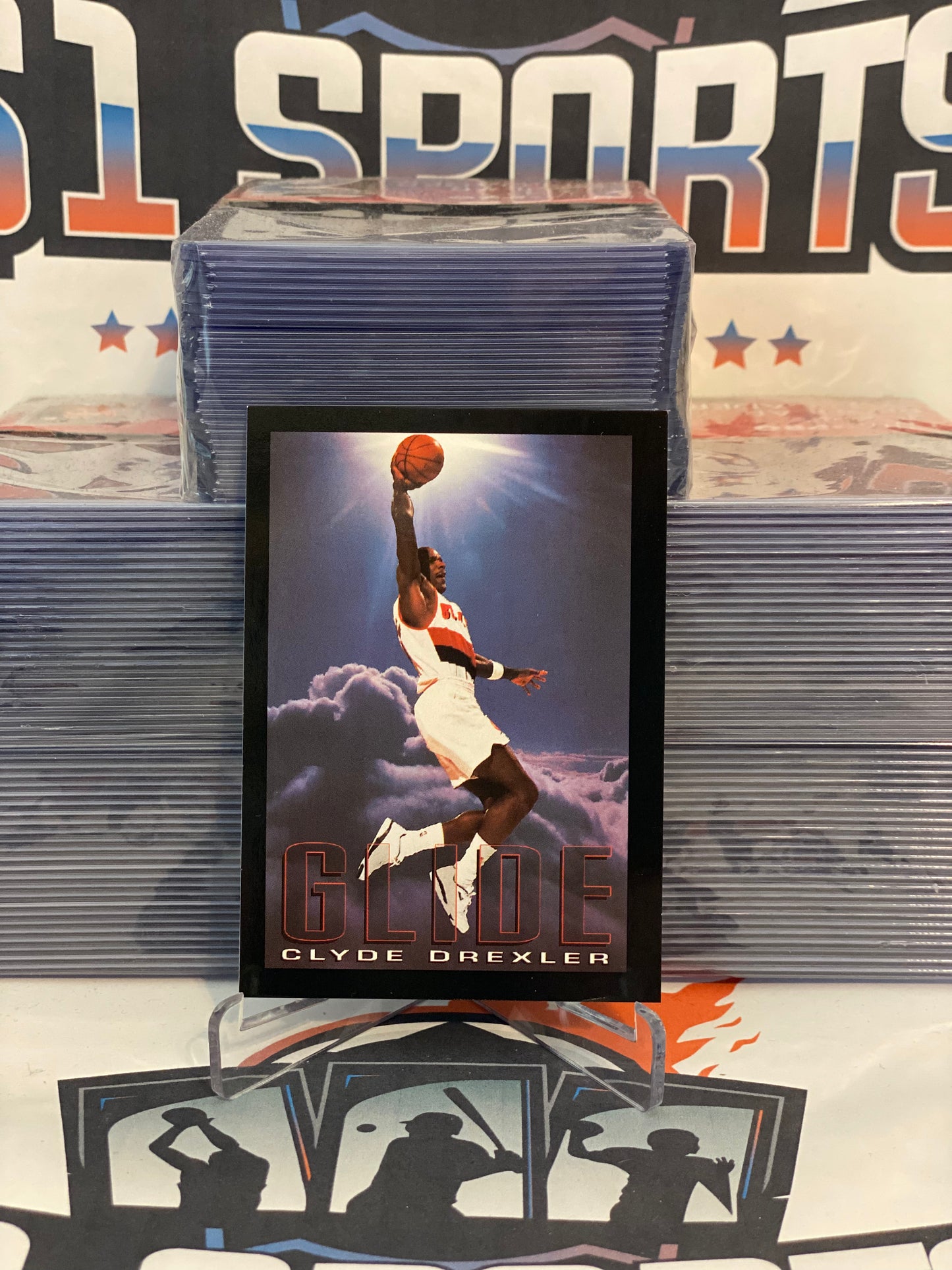 1993 Skybox (Poster) Clyde Drexler #334