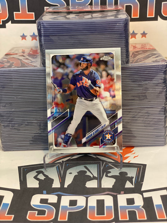 2021 Topps Chrome Yordan Alvarez #141
