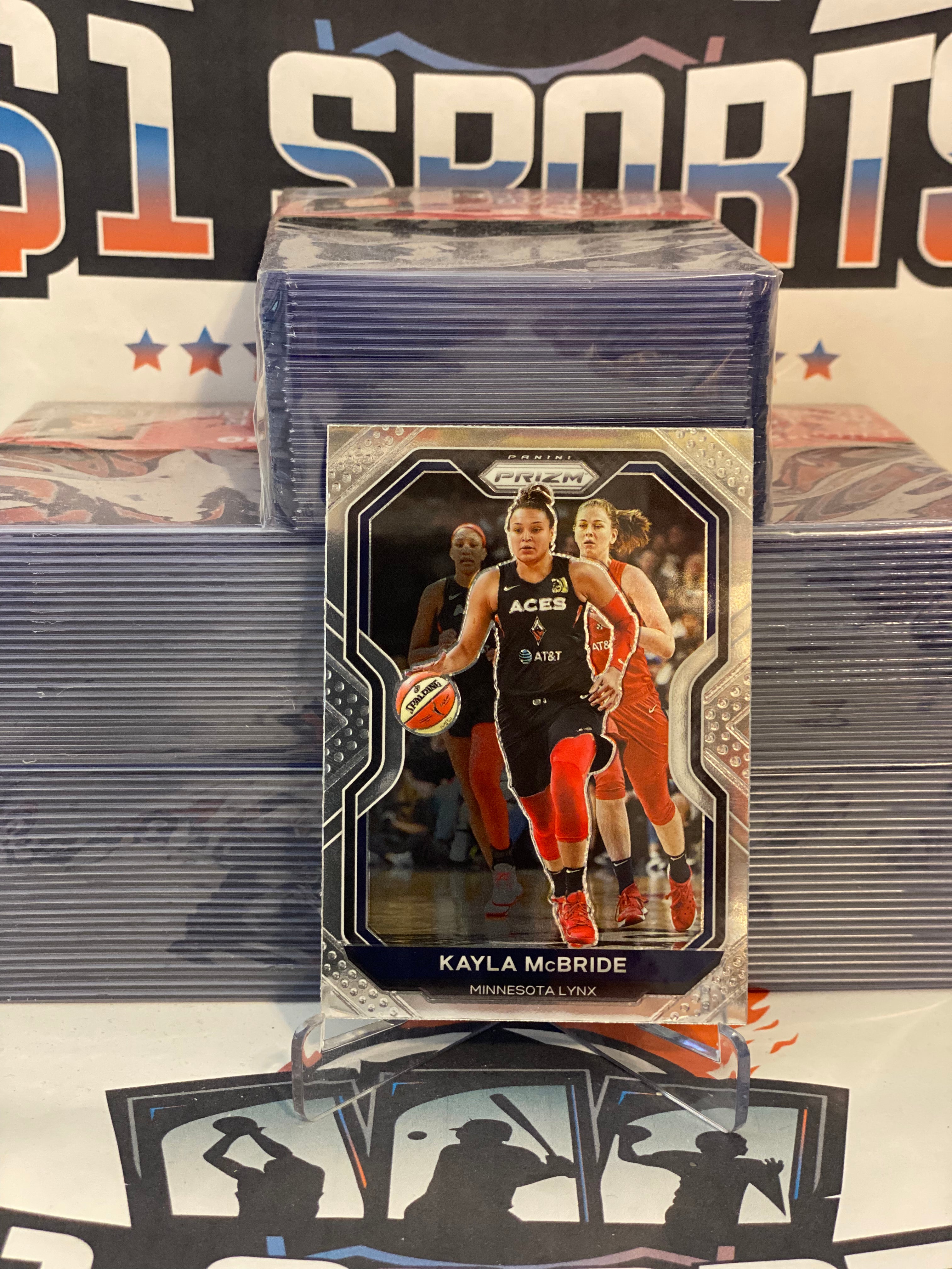  2021 Panini WNBA Prizm #61 Kayla McBride Minnesota