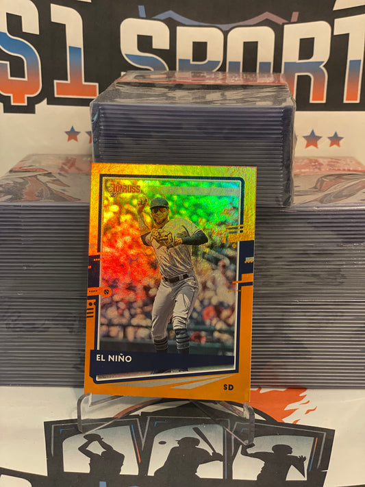 2020 Donruss (Orange Foil, Nickname Variation) Fernando Tatis Jr. #83