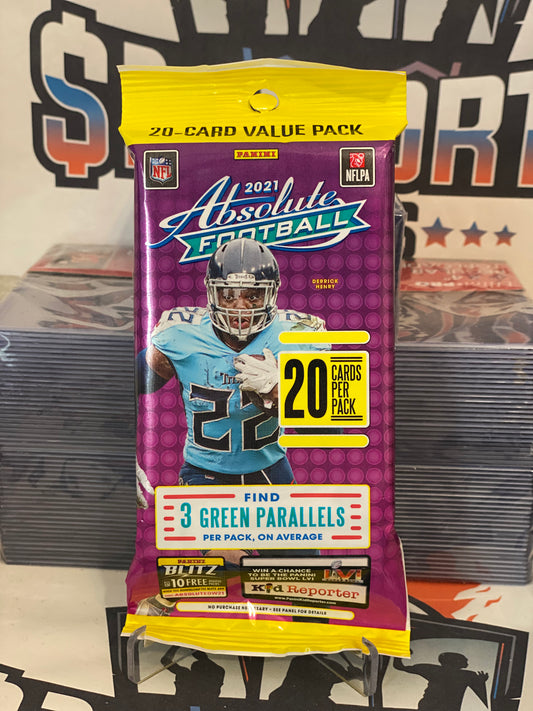 2021 Panini Absolute NFL Football Fat Pack