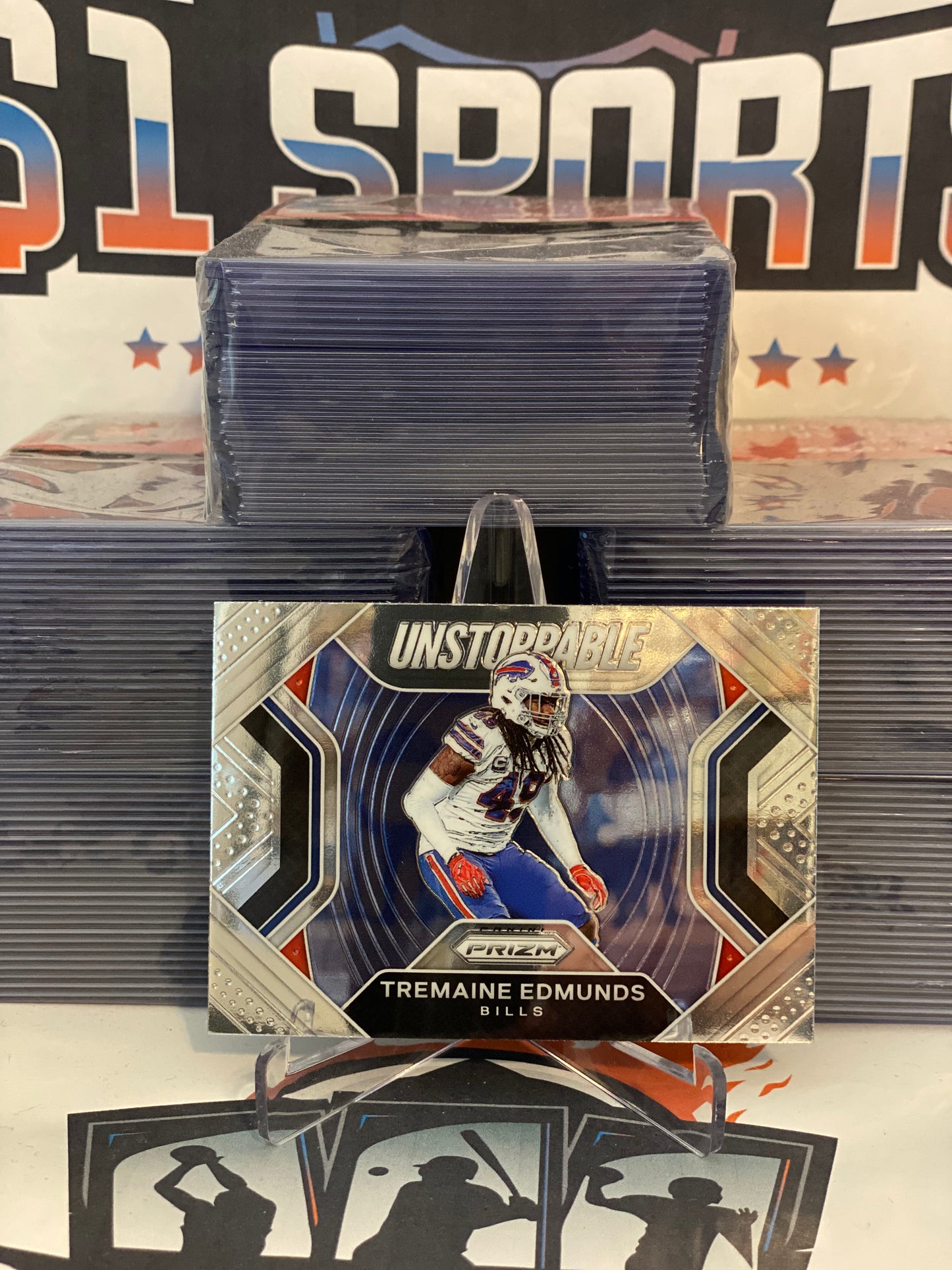 2020 Panini Prizm (Unstoppable) Tremaine Edmunds #4