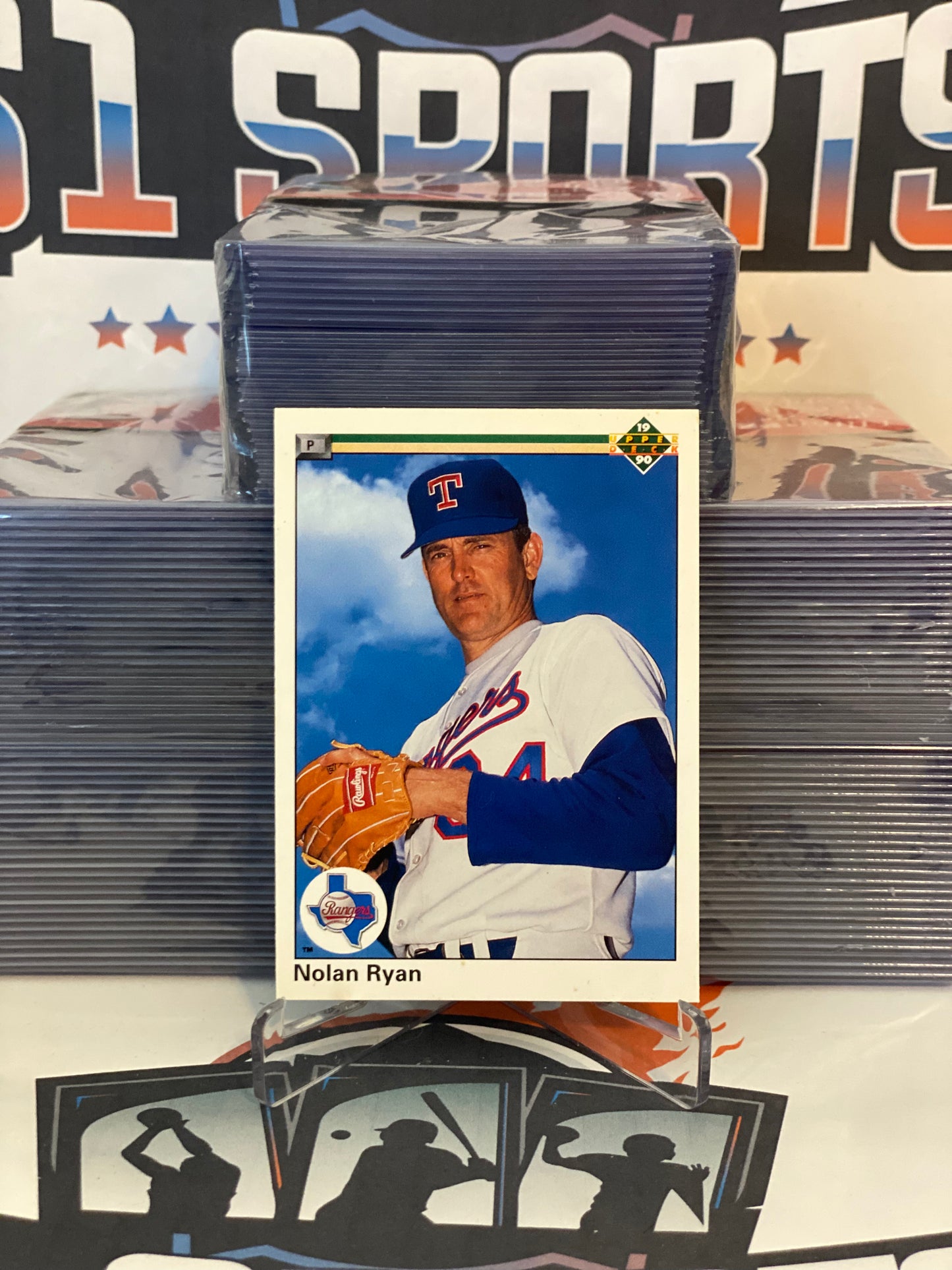 1990 Upper Deck (No Stripe) Nolan Ryan #734