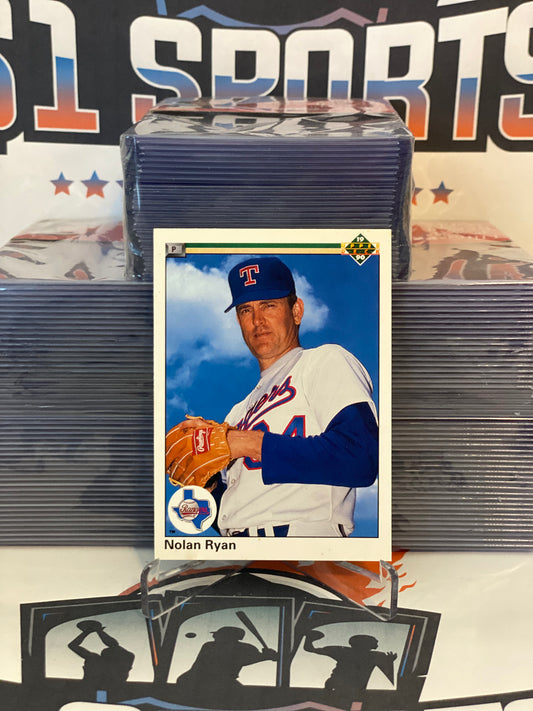 1990 Upper Deck (No Stripe) Nolan Ryan #734