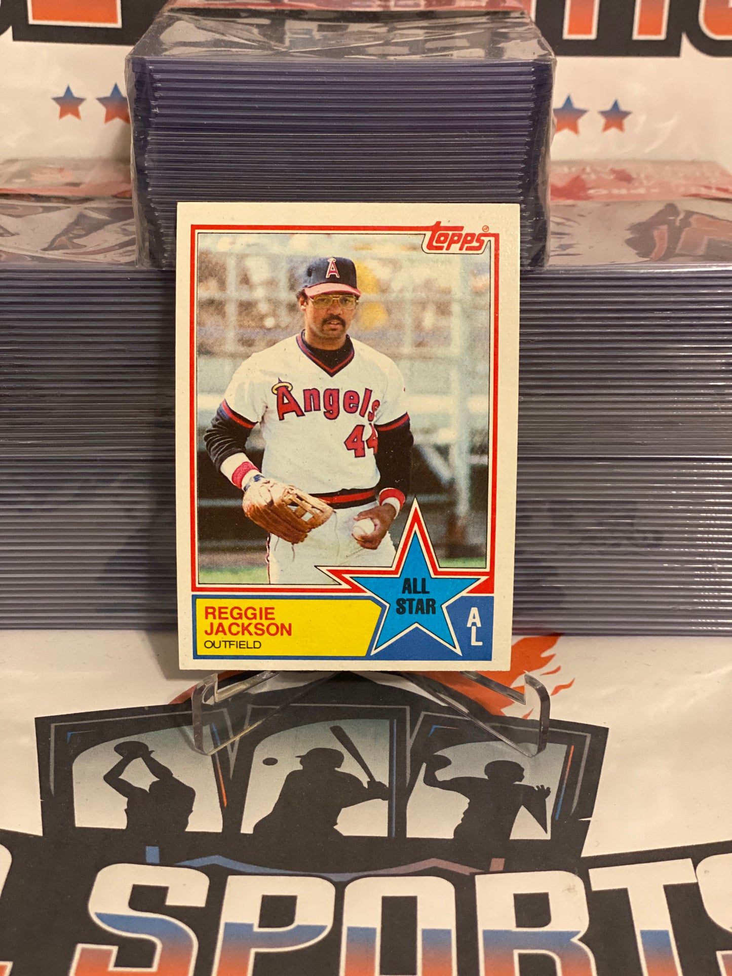 1983 Topps (All-Star) Reggie Jackson #390