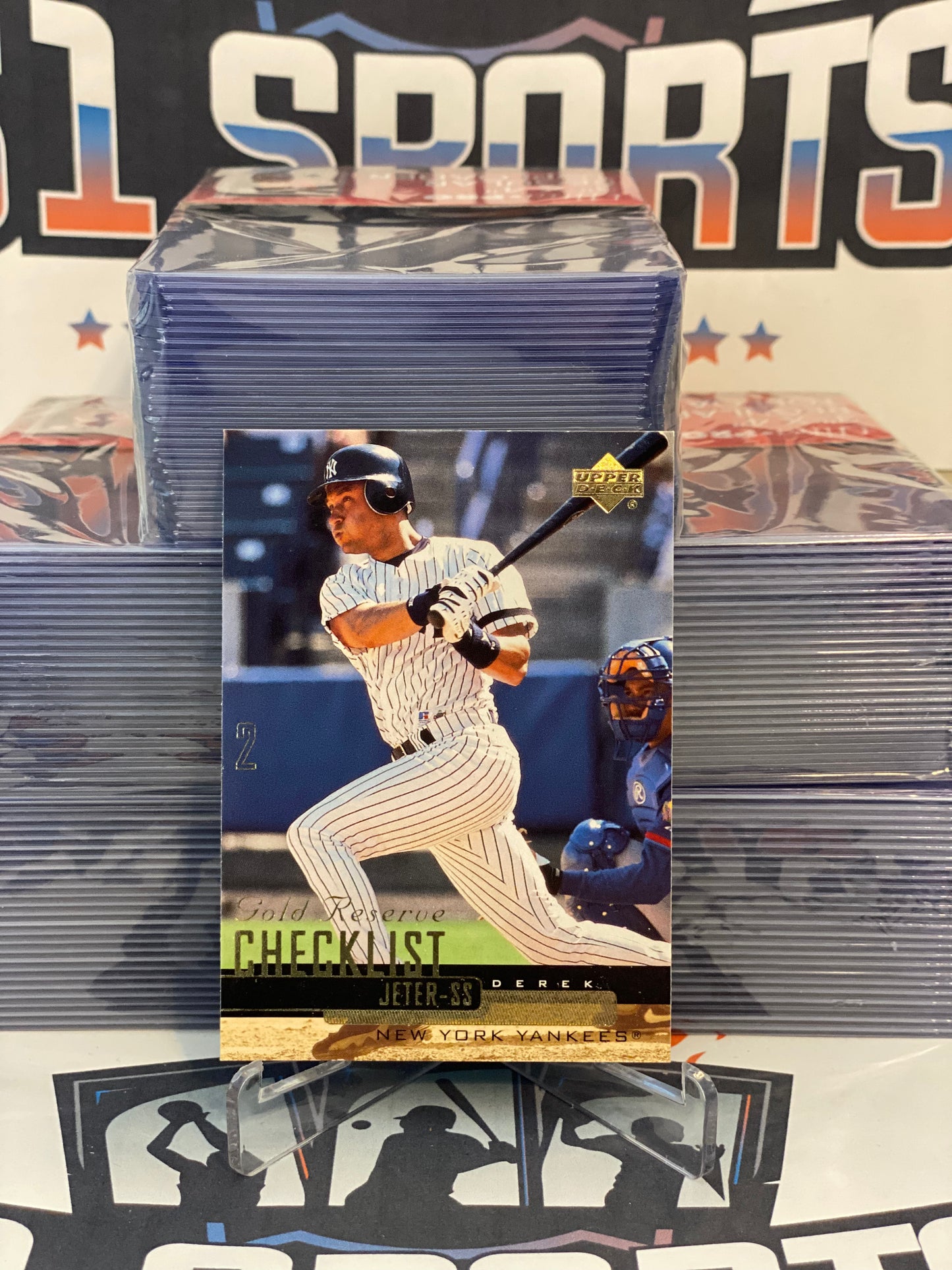 2000 Upper Deck (Checklist) Derek Jeter #300