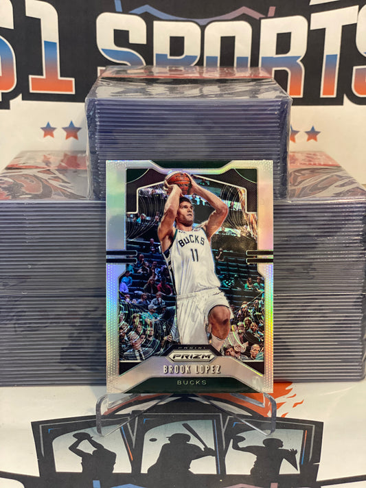 2019 Panini Prizm (Silver Prizm) Brook Lopez #234