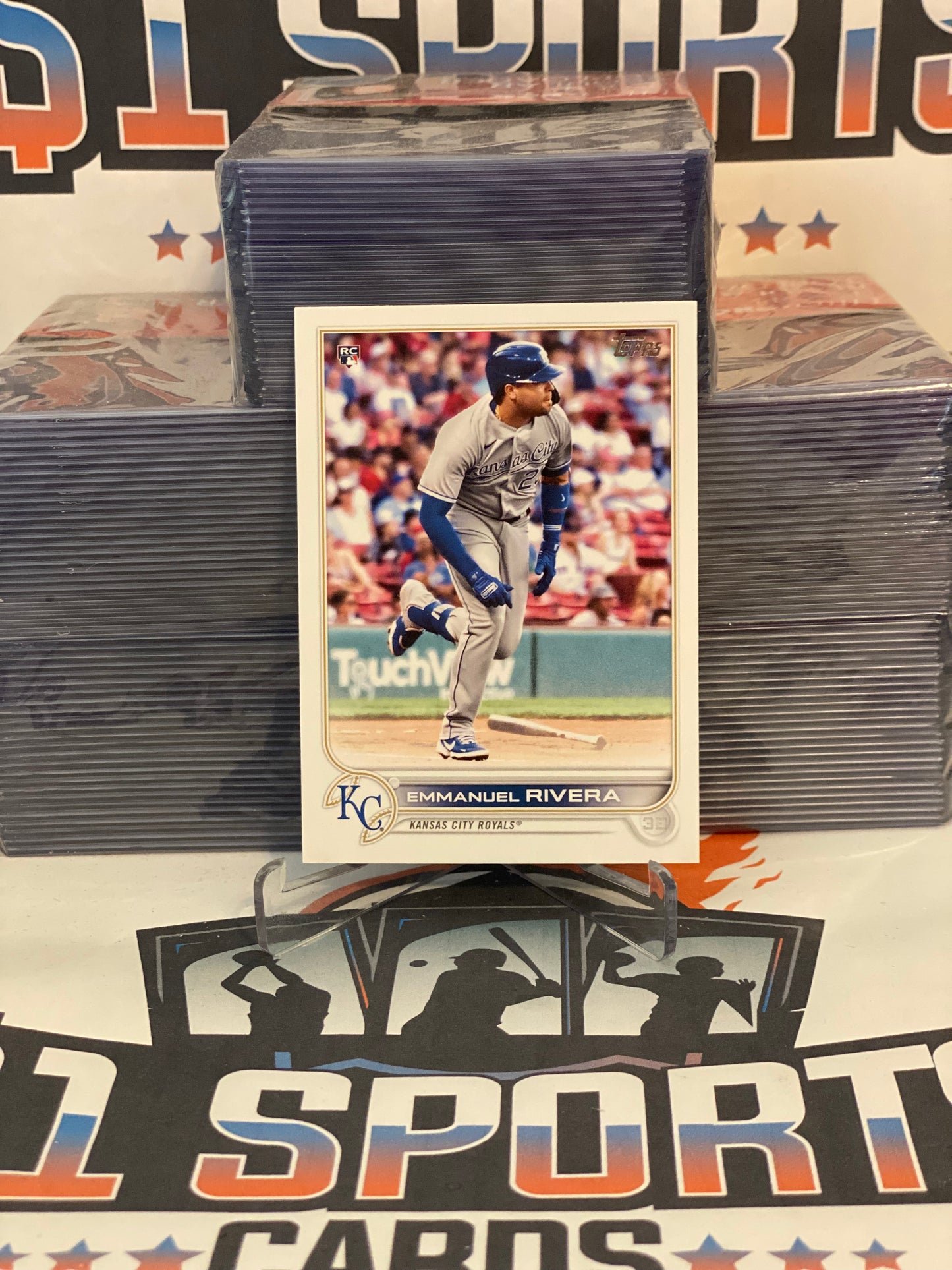 2022 Topps Emmanuel Rivera Rookie #18
