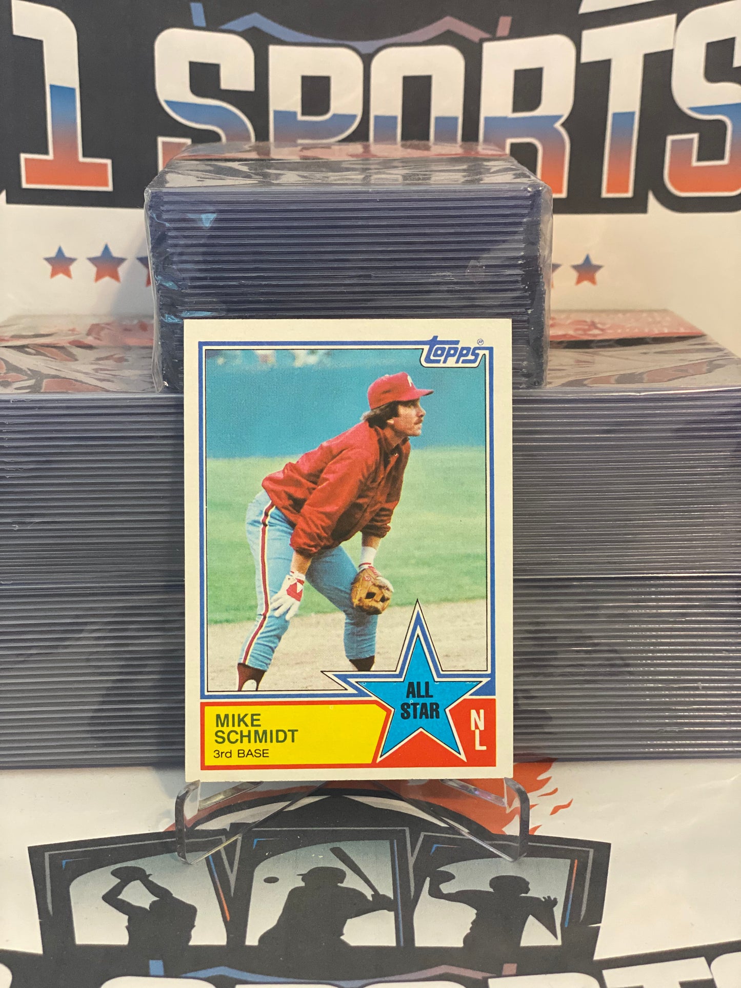 1983 Topps (All-Star) Mike Schmidt #399
