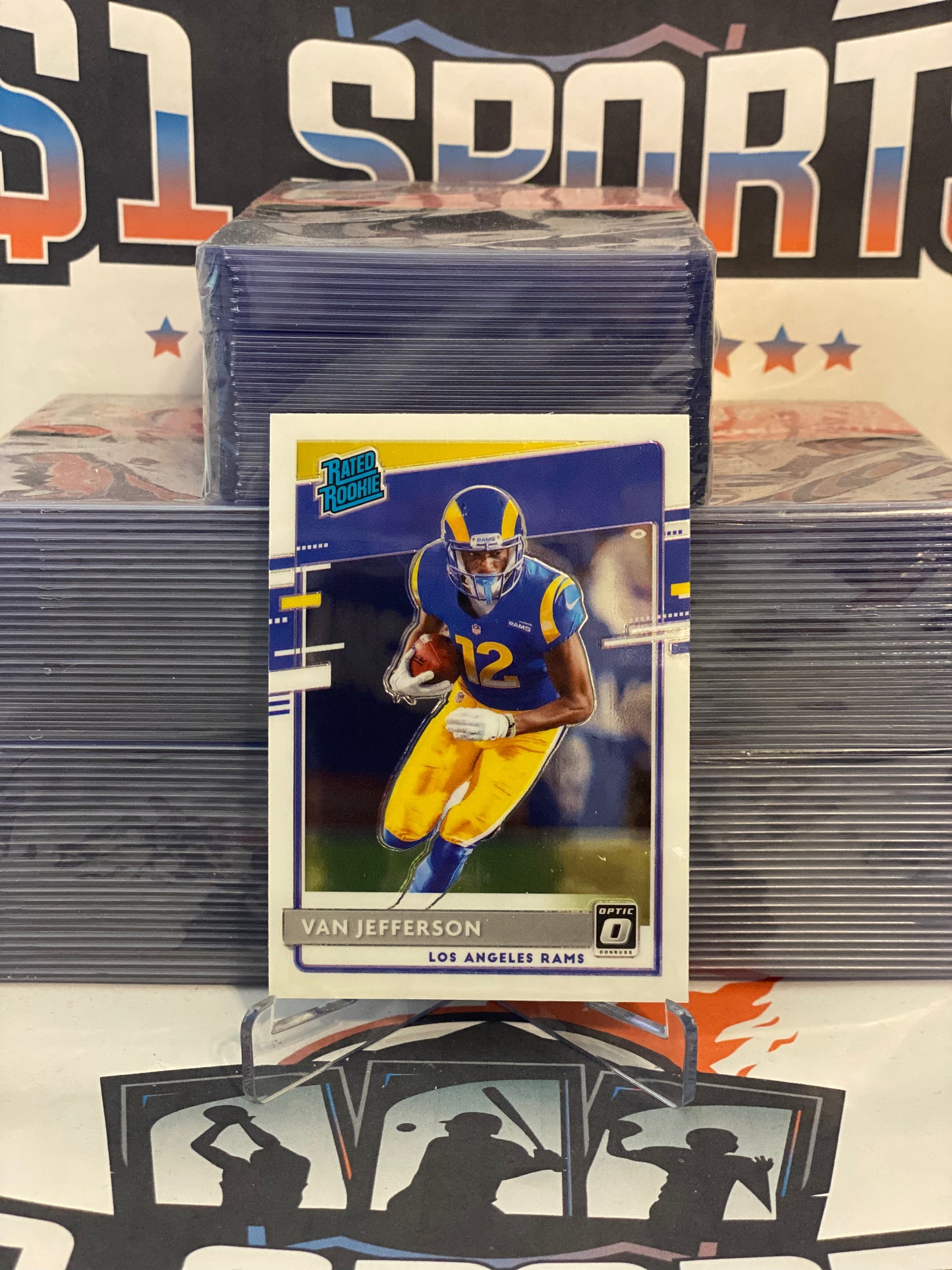 2020 Donruss Optic (Rated Rookie) Van Jefferson #176