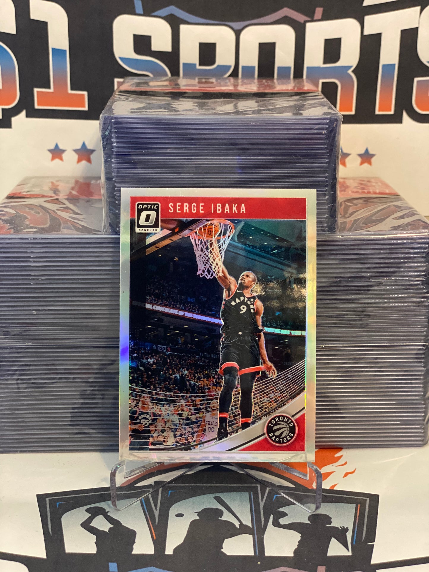2018 Donruss Optic (Holo Prizm) Serge Ibaka #33
