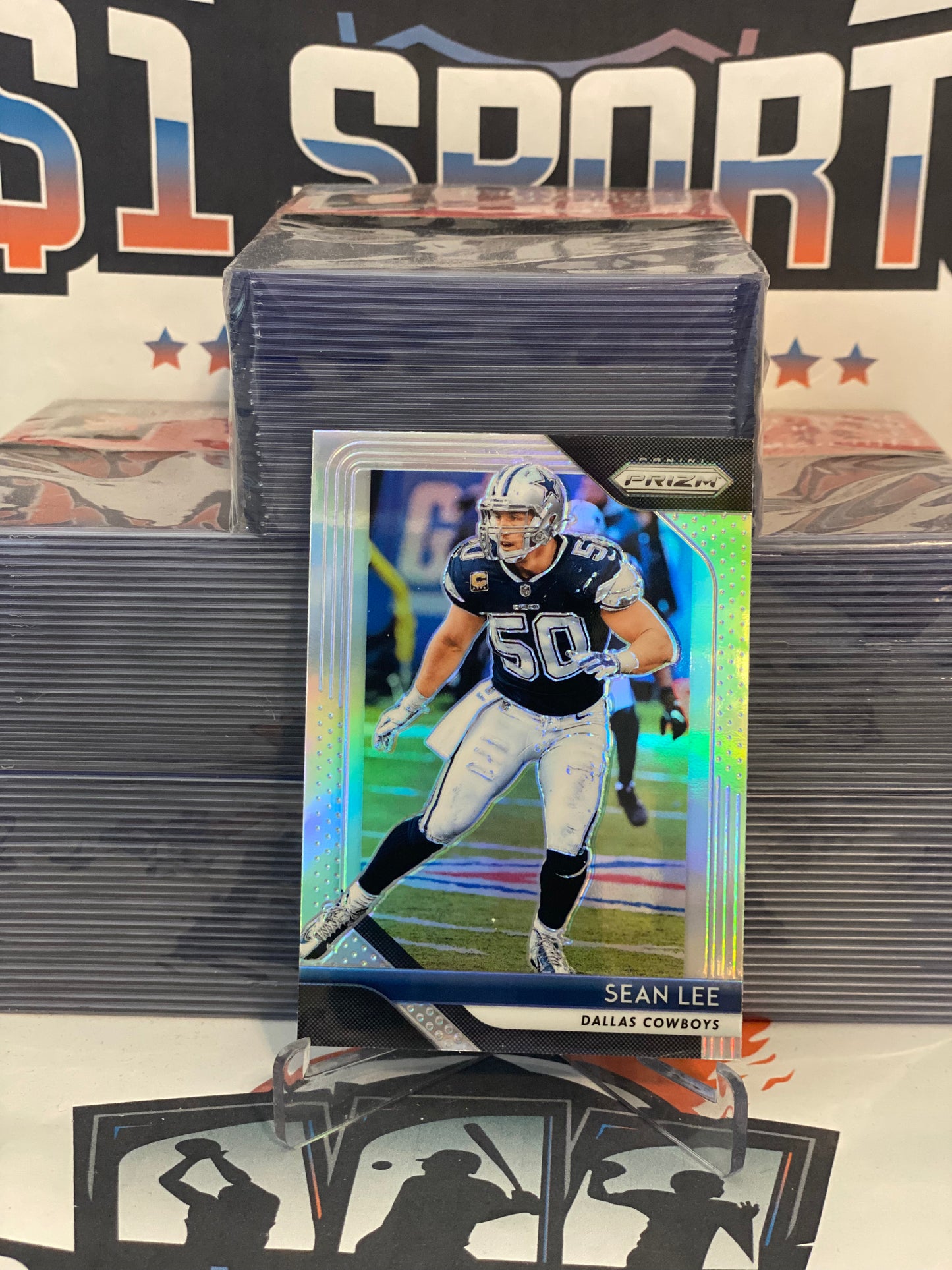 2018 Panini Prizm (Silver Prizm) Sean Lee #147