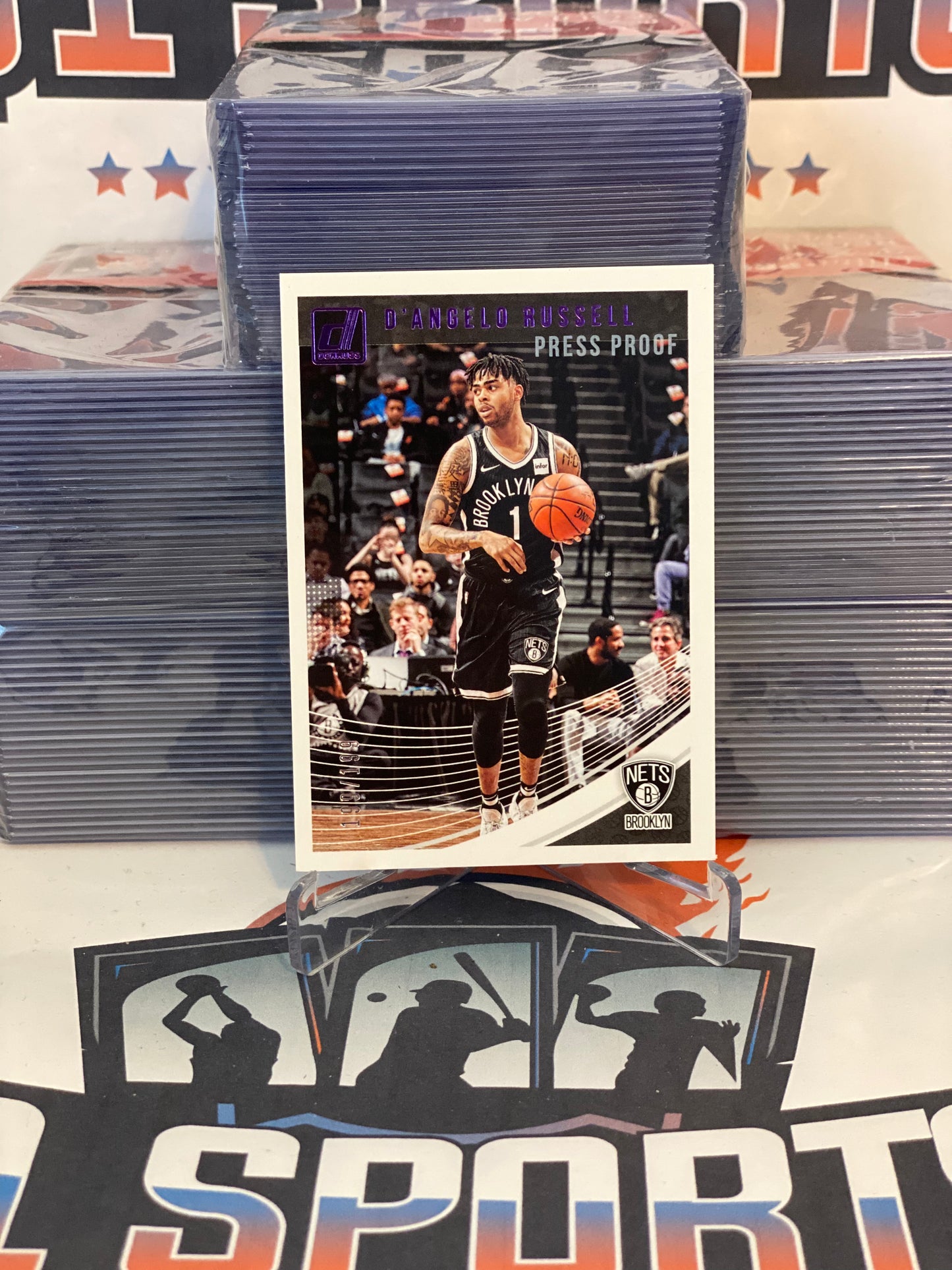 2018 Donruss (Purple, 199/199) D'Angelo Russell #116