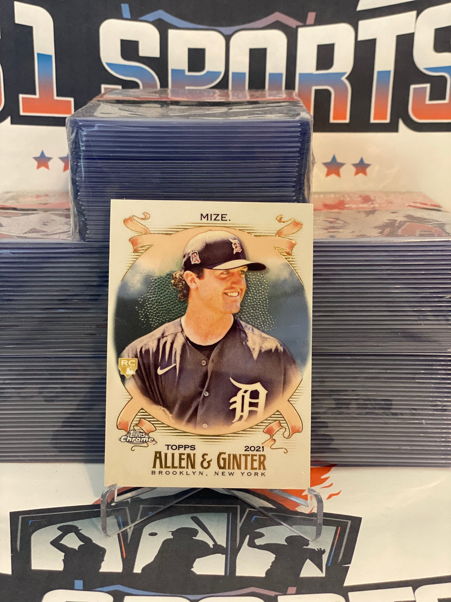 2021 Topps Allen & Ginter Chrome Casey Mize Rookie #138