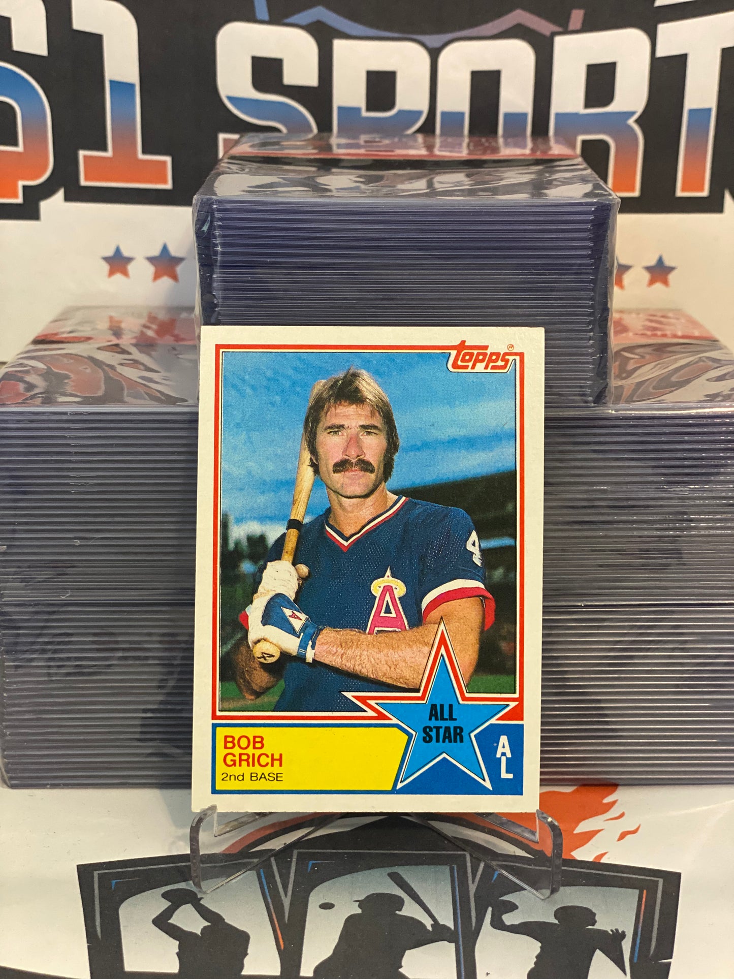1983 Topps (All-Star) Bob Grich #387