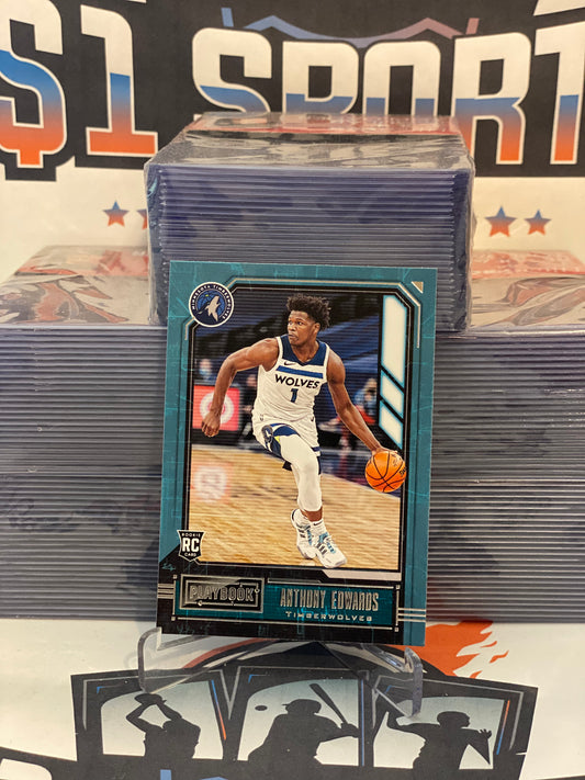 2020 Panini Chronicles (Playbook) Anthony Edwards Rookie #167