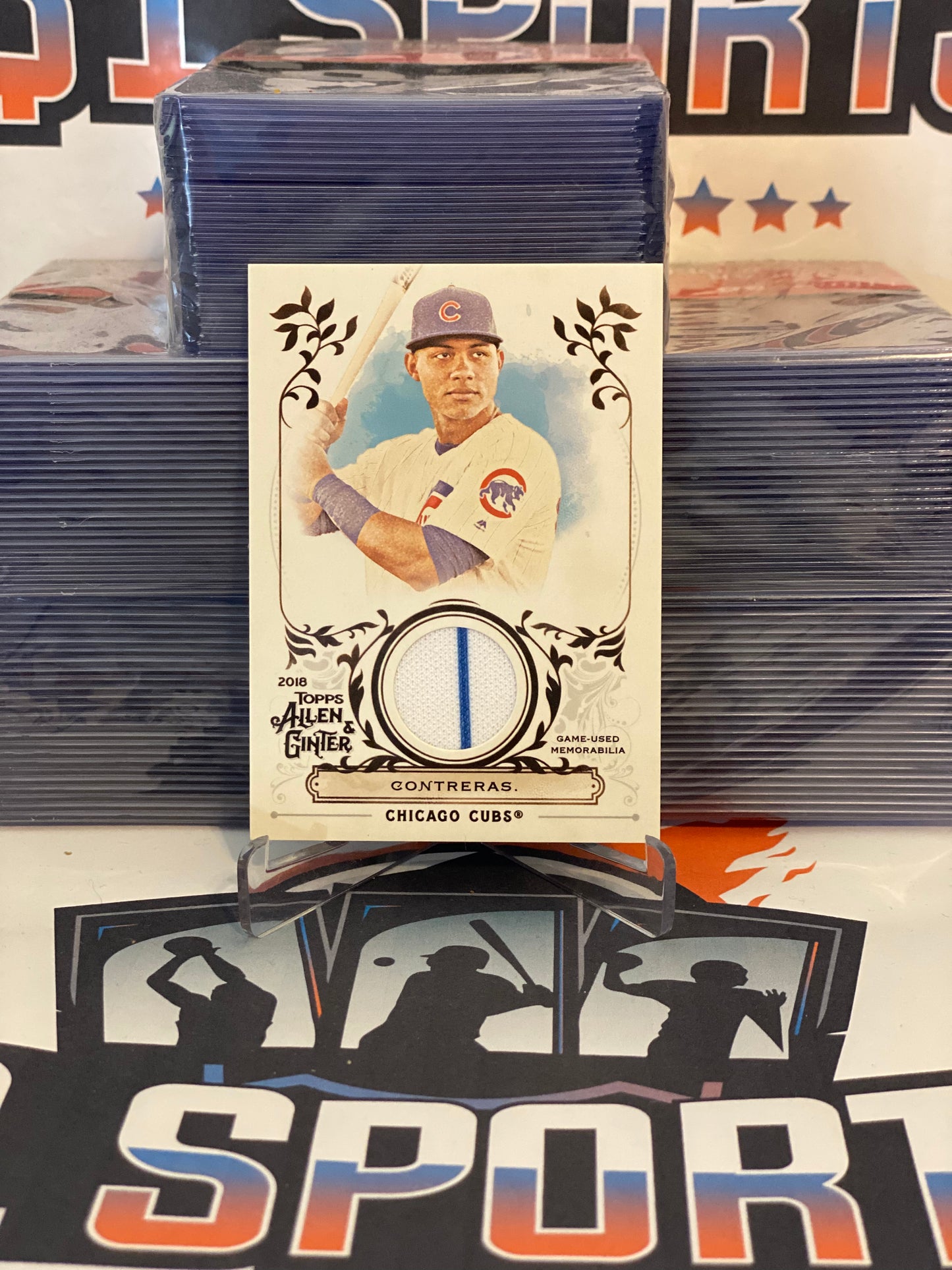 2018 Topps Allen & Ginter (Relic Card) Willson Contreras #FSRA-WC