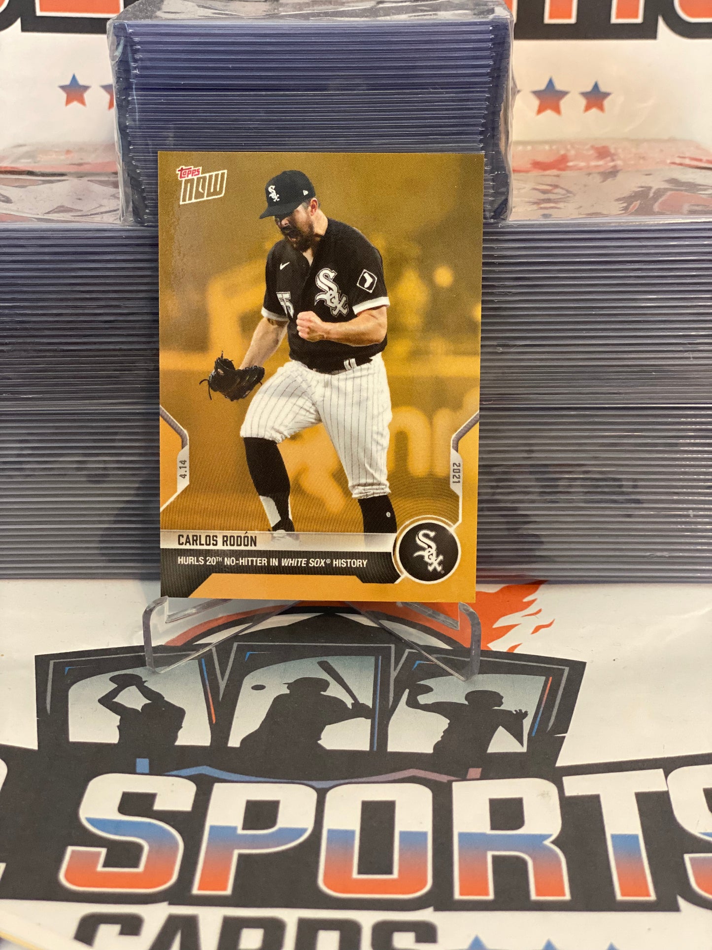 2021 Topps Now (No-Hitter) Carlos Rodon #008-4