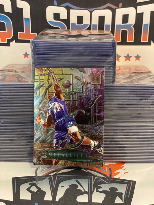 1997 Fleer Metal (Metalized) Karl Malone #225