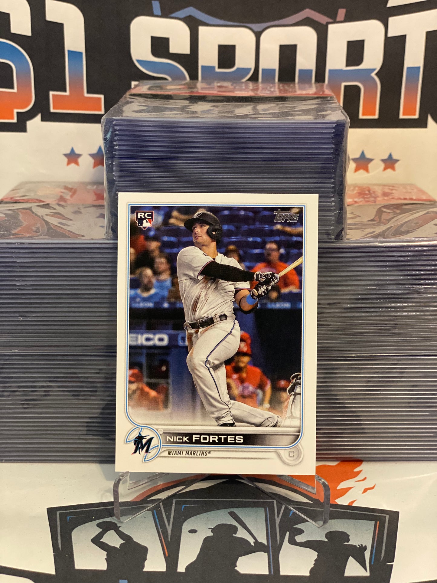 2022 Topps Nick Fortes Rookie #333