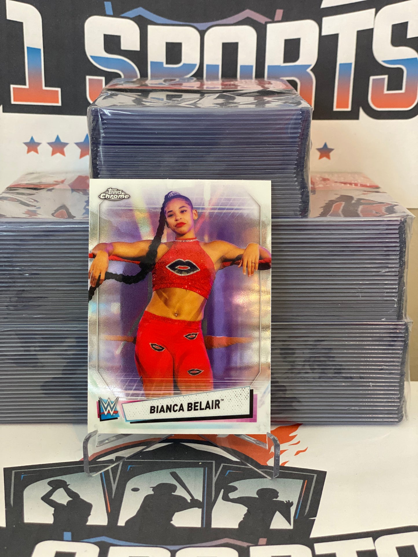 2021 Topps Chrome Bianca Belair #50