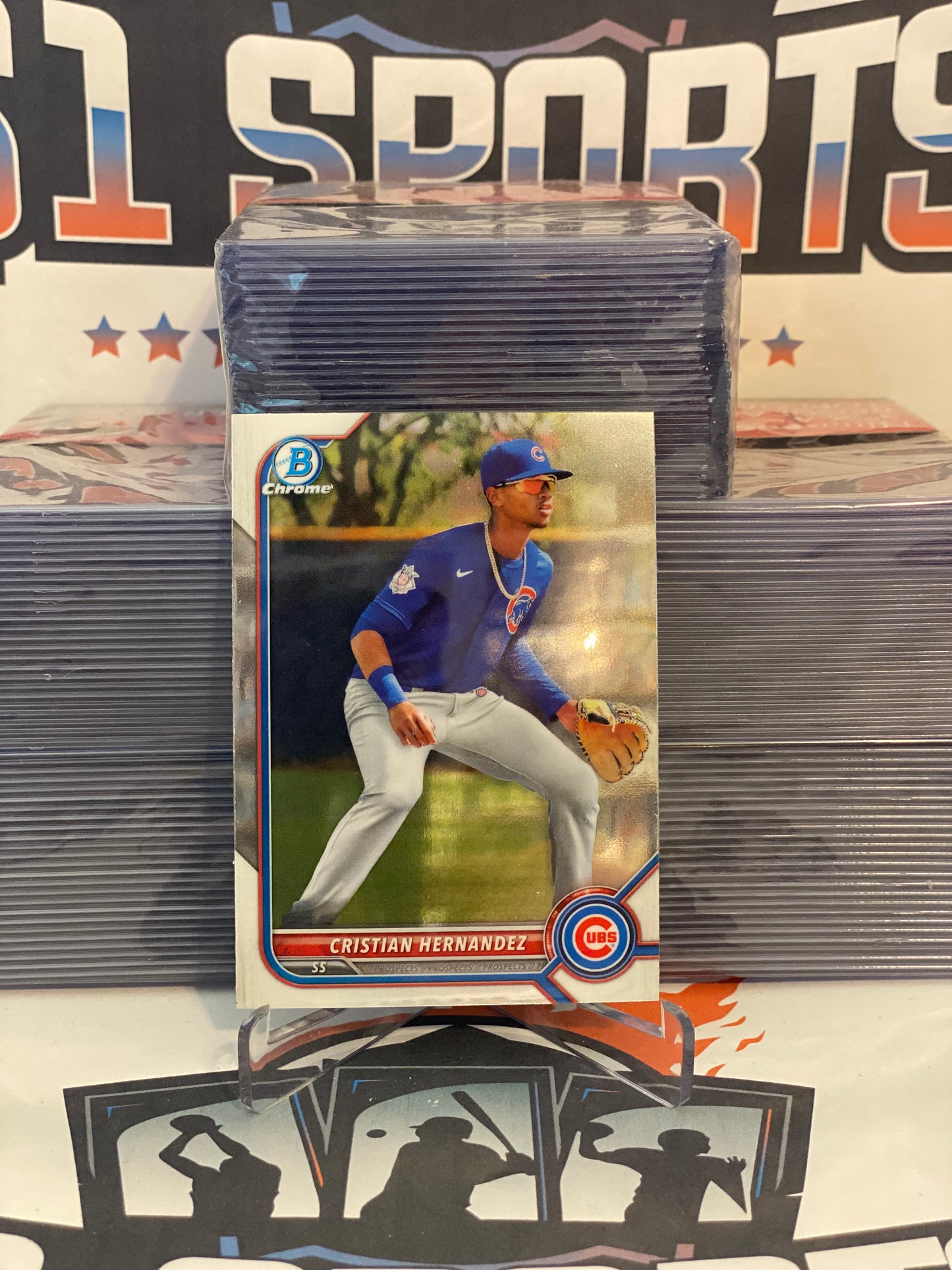 2022 Bowman Chrome Prospects Christian Hernandez #BCP-66