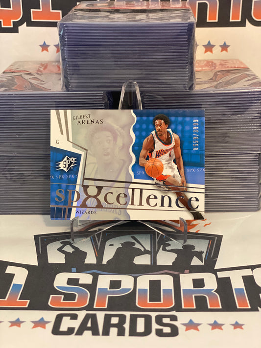 2003 Upper Deck SPx (Excellence 0559/3999) Gilbert Arenas #125