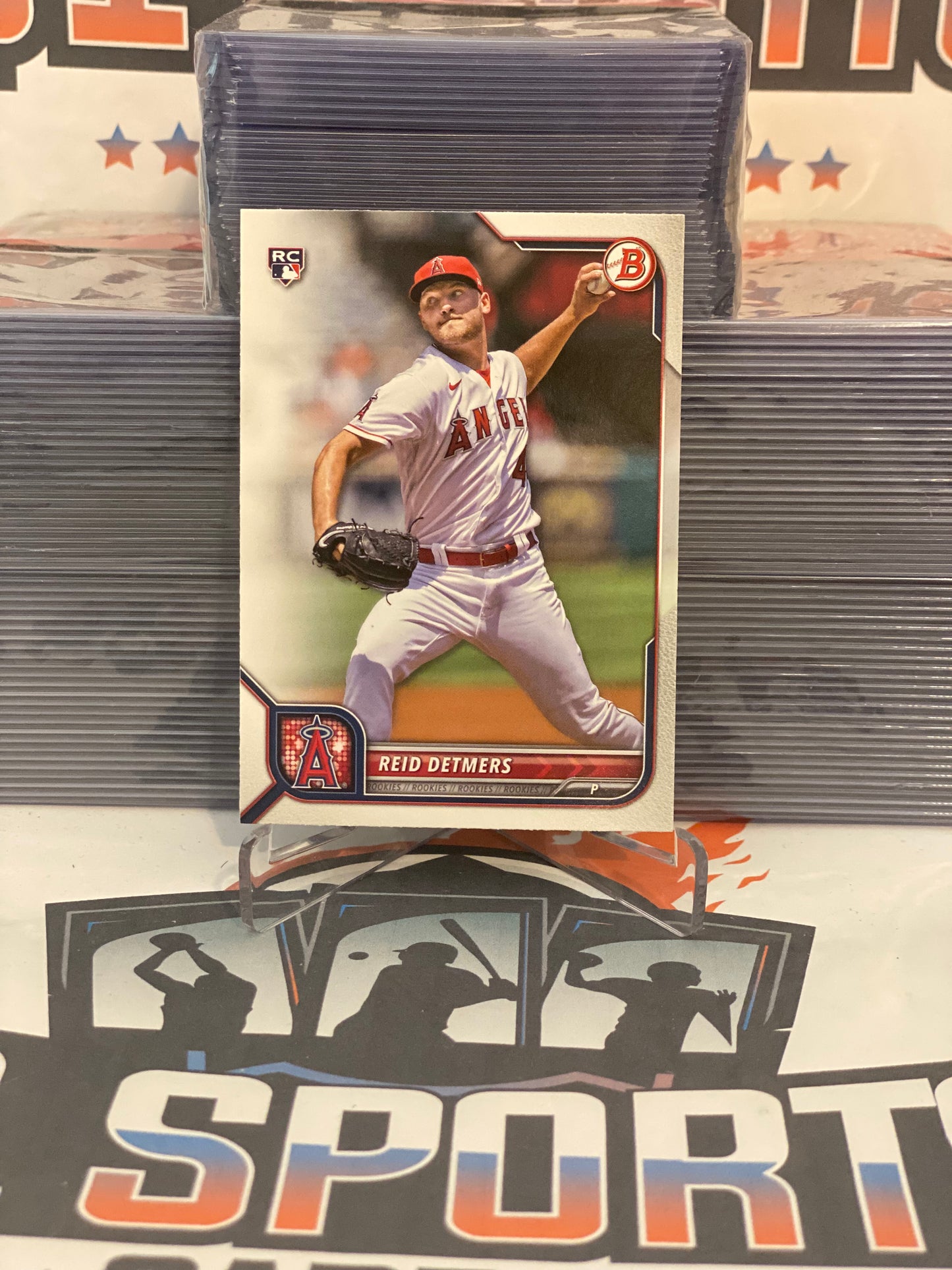 2022 Bowman Reid Detmers Rookie #44