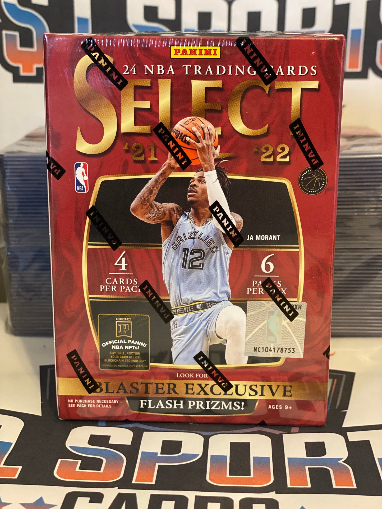 2021-22 Panini Select NBA Basketball Blaster Box