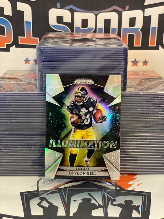 2018 Panini Prizm (Silver Prizm, Illumination) Le'Veon Bell #5