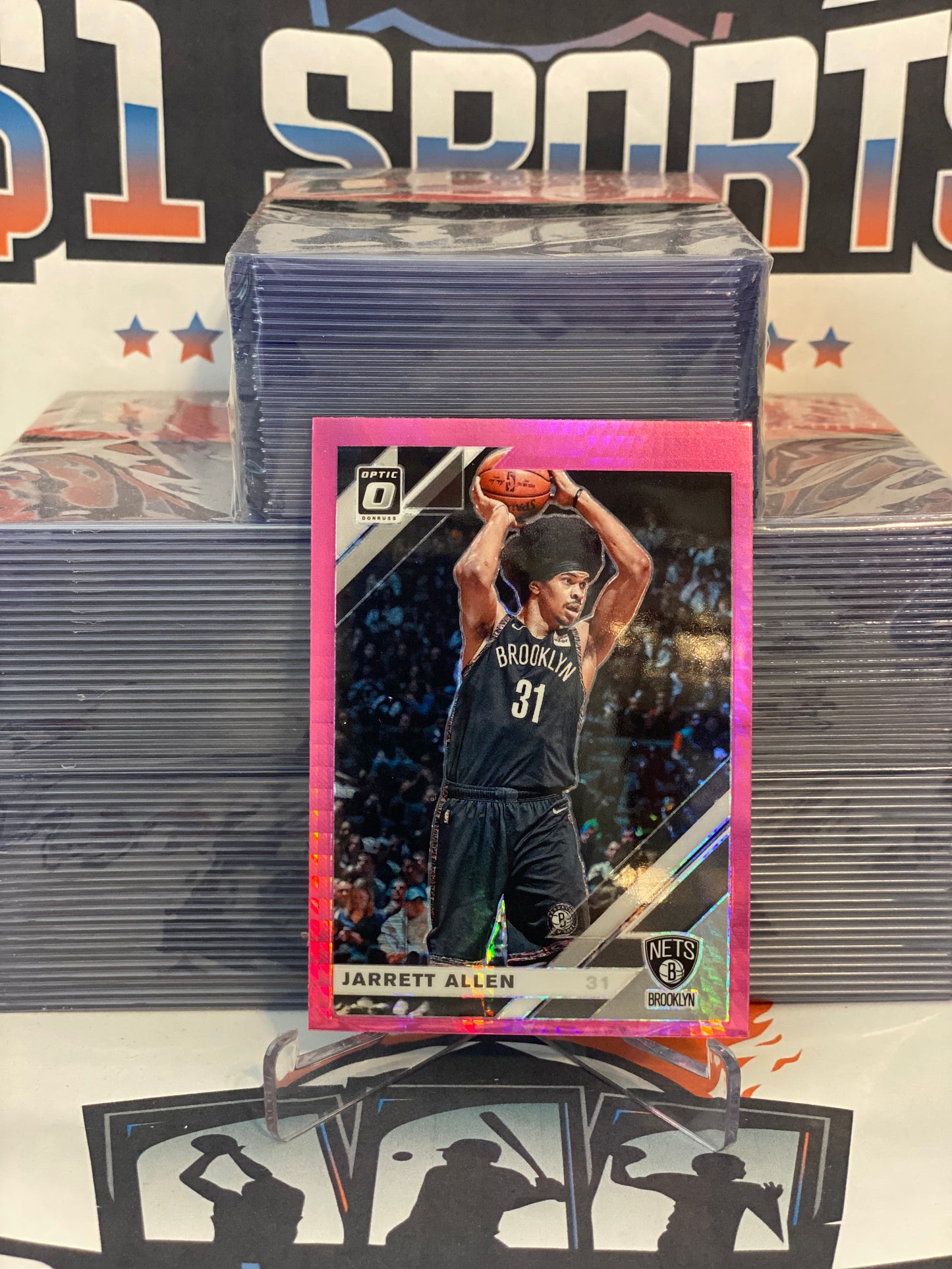 2019 Donruss Optic (Pink Prizm) Jarrett Allen #142