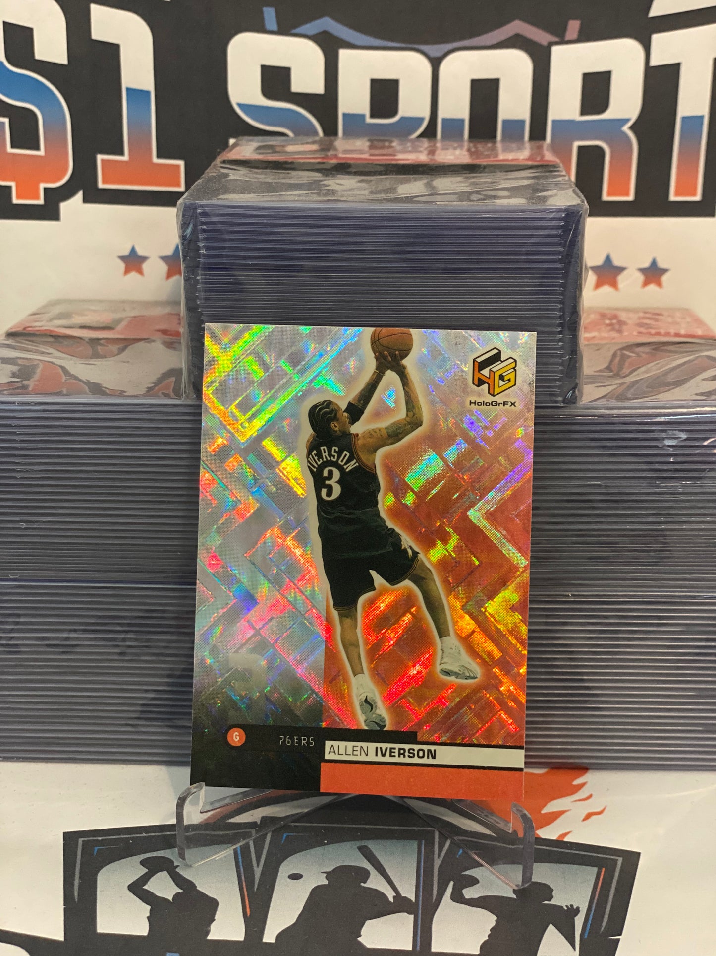 1999 Upper Deck (HoloGr-FX) Allen Iverson #41