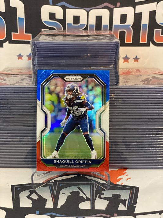 2020 Panini Prizm (Red White Blue Prizm) Shaquill Griffin #298
