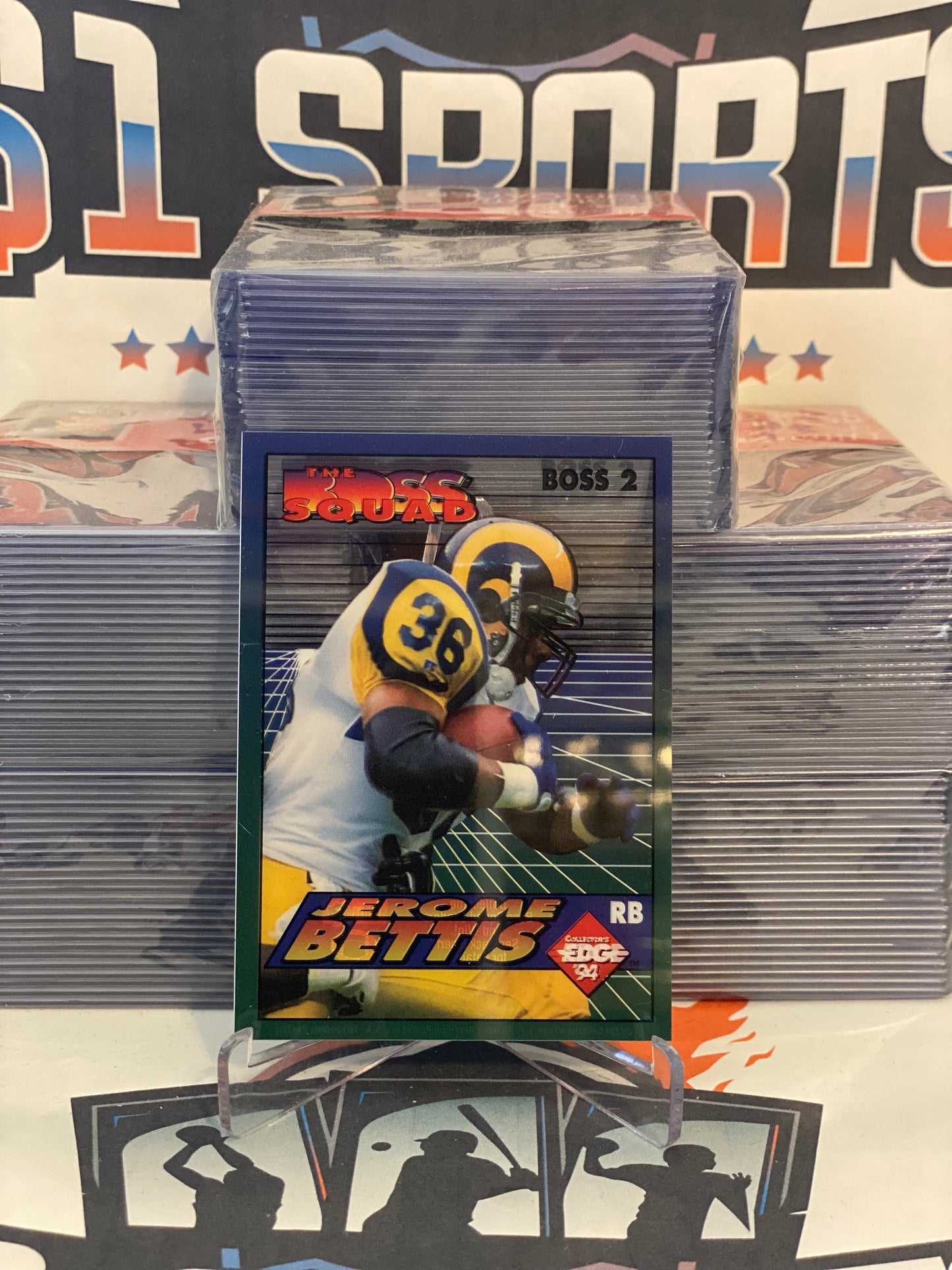 1994 Collector's Edge (The Boss Squad) Jerome Bettis #2