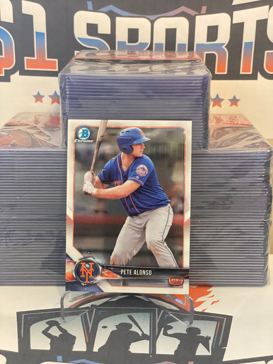 2018 Bowman Chrome Pete Alonso #BCP137
